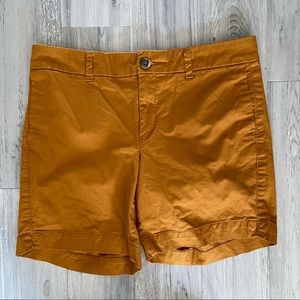Old Navy Mustard Everyday Shorts size 4